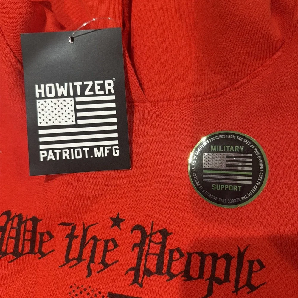 We The People Howitzer Buckle Collab Hoodie Sweatshirt Youth large‎ /Mens Small